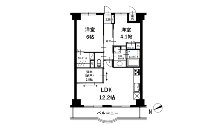 �Ԏ��} �QLDK�{S�E��L�ʐ�56.51�u�E2480���~